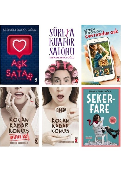 Çevrimdışı Aşk - Kocan Kadar Konuş - Şekerpare -Şebnem Burcuoğlu - 6 Kitap