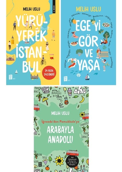 melih Uslu Seti / Yürüyerek Istanbul - Ege'yi Gör ve Yaşa - Iğneada'dan Pamukkale'ye Arabayla Anadolu