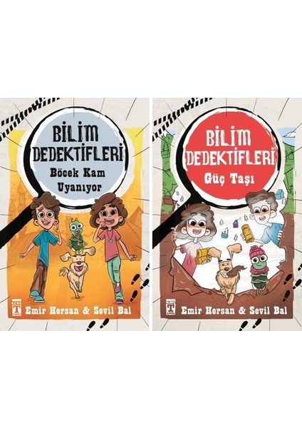 Ilk Genç Timaşbilim Dedektifleri 2 Kitap Set - Emir Hersan - Sevil Bal