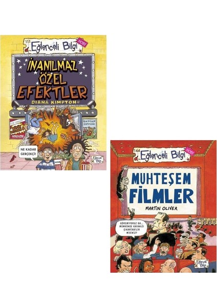 eğlenceli Bilgi 2 Kitap Set / Inanılmaz Özel Efektler - Muhteşem Filmler