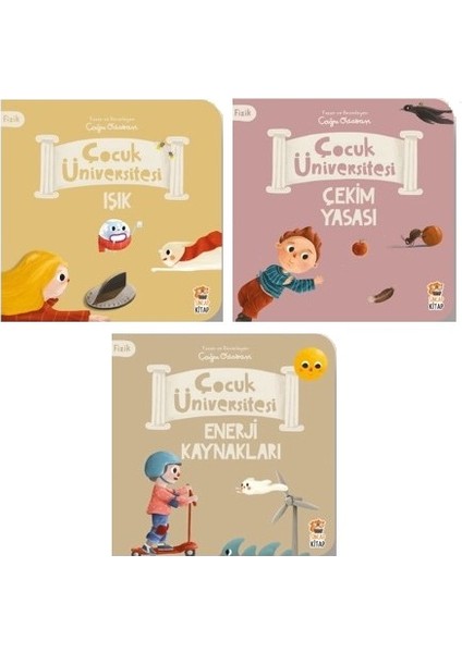 çocuk Üniversitesi 2. Seri 3 Kitap Set