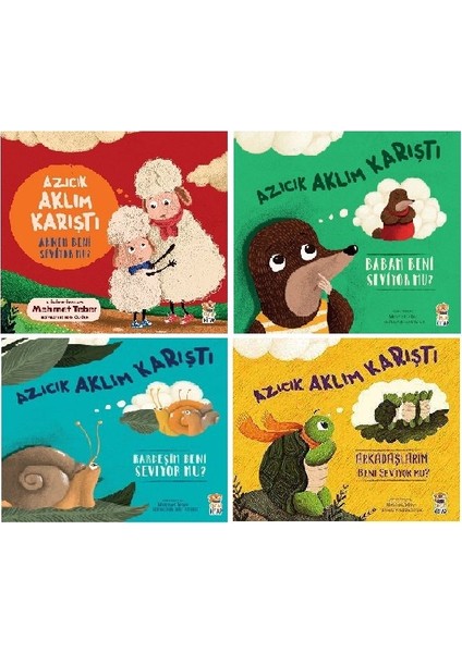 azıcık Aklım Karıştı Serisi 4 Kitap Set - Mehmet Teber