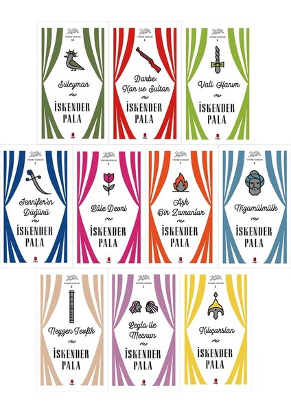 iskender Pala Oyunlar 10 Kitap Set