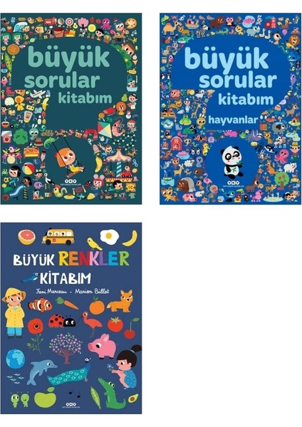 Büyük Sorular Kitabım 3lü Set