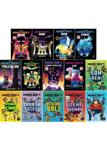 minecraft Roman Serisi 14 Kitap