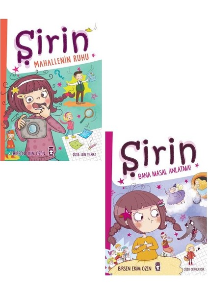 şirin Serisi 2'li Set / Mahallenin Ruhu - Bana Masal Anlatma