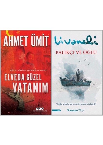 Elveda Güzel Vatanım - Balıkçı ve Oğlu - 2 Kitap