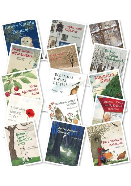 Feridun Oral 15 Masal Kitabı Seti