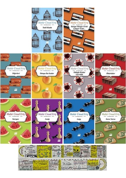 Mahir Ünsal Eriş 10 Kitap Set - Mahir Ünsal Eriş