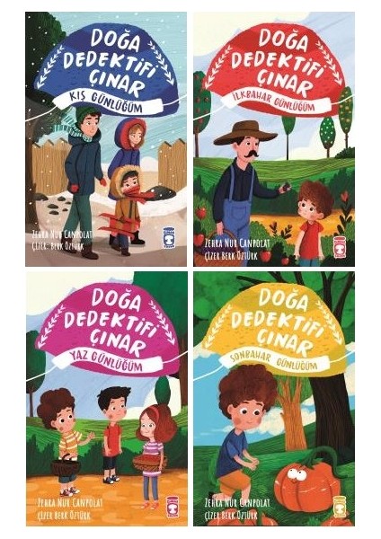 doğa Dedektifi Çınar 4 Kitap Set - Zehra Nur Canpolat