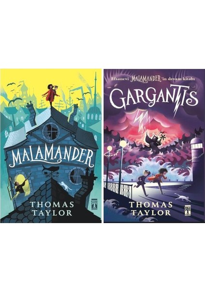 malamander Serisi 2 Kitap Set Çocuklar Için Fantasik Kitaplar / Thomas Taylor - Gargantis