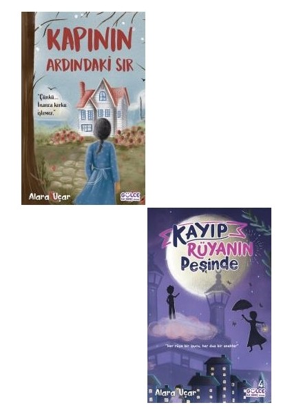 kapının Ardındaki Sır - Kayıp Rüyanın Peşinde 2 Kitap Set - Alara Uçar