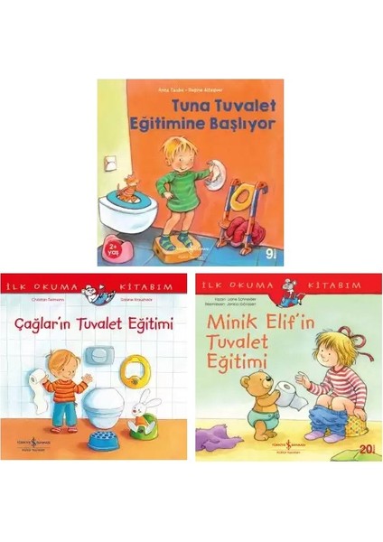 Tuna Tuvalet Eğitimine Başlıyor - Çağlar'ın Tuvalet Eğitimi - Minik Elif'in Tuvalet Eğitimi