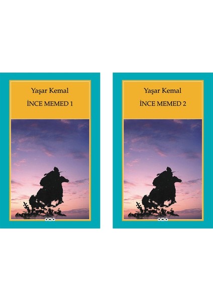Ince Memed 1 - Ince Memed 2 - 2 Kitap - Yaşar Kemal