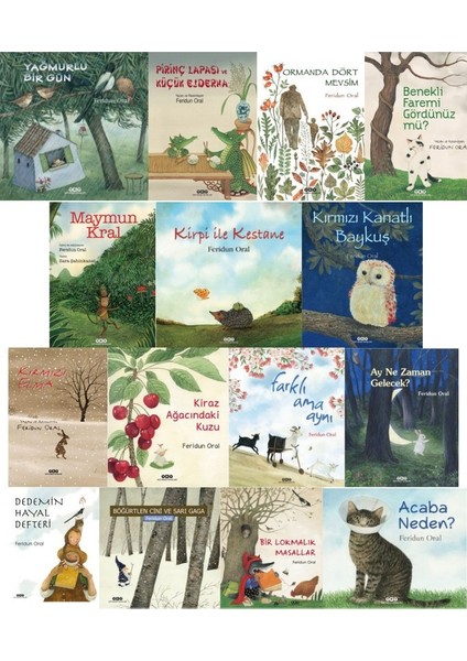 Feridun Oral 15 Adet Çocuk Hikaye Kitabı