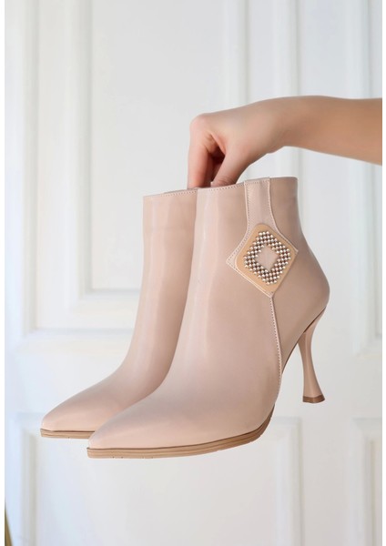 Moose Nude Cilt Topuklu Bot fiyatları