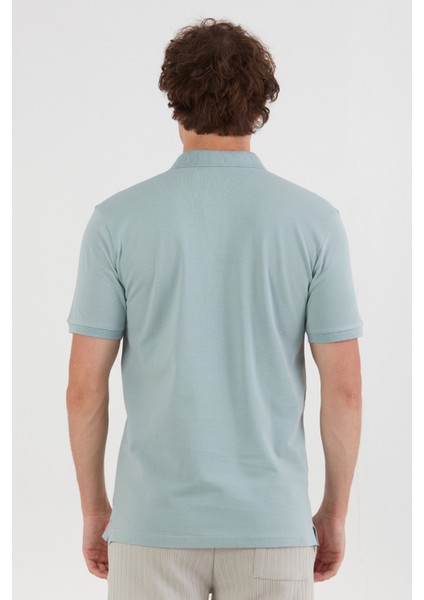 Basic Polo Yaka Yarım Düğmeli Tişört modelleri