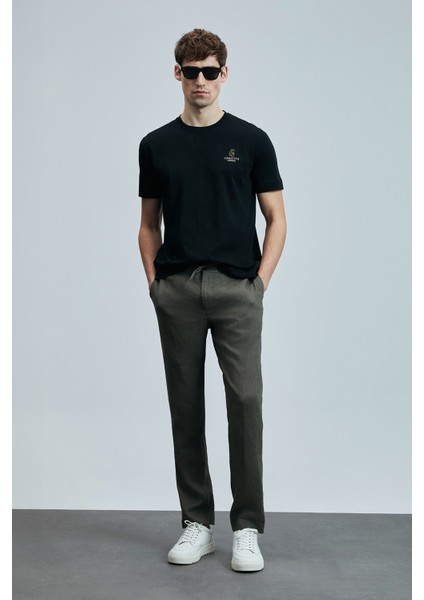 111020263 Olıvıa Modern Grafik T- Shirt Erkek Tişort