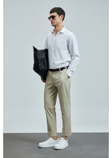 111190339 Plus Smart Erkek Chino Pantolon Slim Fit Erkek Pantolon fırsatları