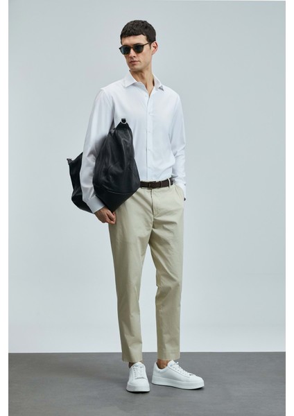 111190339 Plus Smart Erkek Chino Pantolon Slim Fit Erkek Pantolon indirimleri