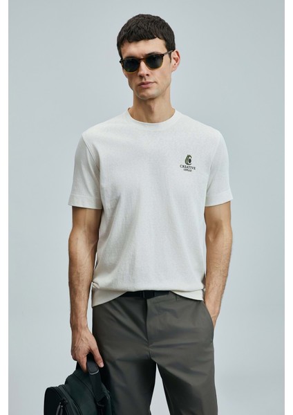 111020263 Olıvıa Modern Grafik T- Shirt Erkek Tişort modelleri