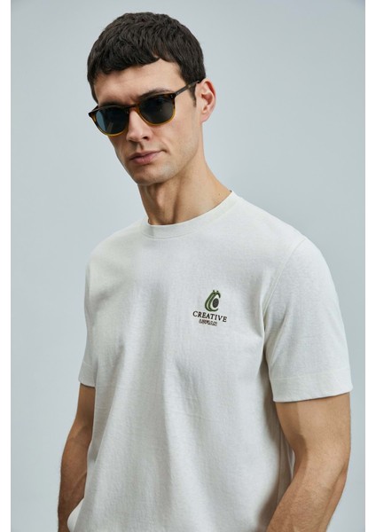 111020263 Olıvıa Modern Grafik T- Shirt Erkek Tişort fırsatları