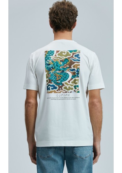 111020242 Valor Modern Grafik T- Shirt Erkek Tişort