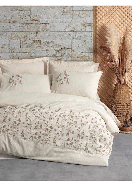 Cotton Box Cotton Keten Çift Kişilik Nevresim Takımı Hemera modelleri