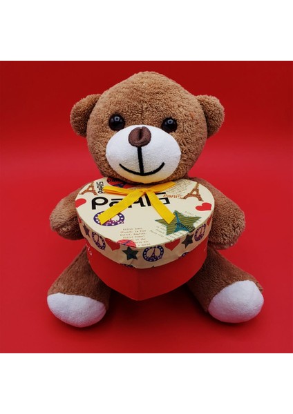 Büro Ev Ofis Hediyesi Için Kahve Kutulu Ayıcık