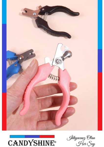 Kavisli Tırnak Makası, Pati Bakımı Için Güvenli ve Pratik Kesim Aracı