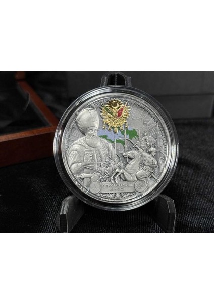 Cameroon 2000 Francs 2024 Ottoman Empire - Osmanlı Imparatorluğu 2 Oz (.999) Gümüş