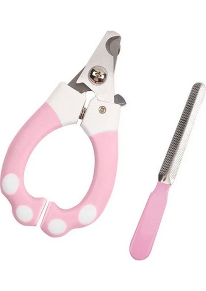 Kedi ve Köpekler Için Profesyonel Tırnak Makası ve Törpü Seti