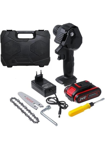 Hsyn PM-20309 Zincirli Şarjlı Matkap E 24 Volt - 550 Watt Akdenizpos Yeni
