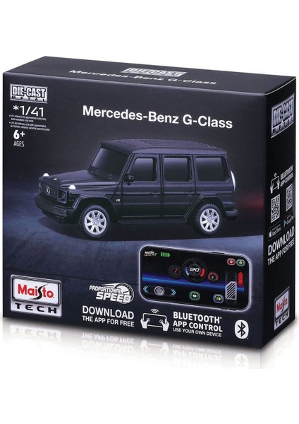 Hsyn 1:41 App Control Kumandalı Metal Araba Mercedes-Benz G-C Akdenizpos Yeni