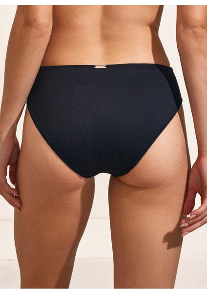 Siyah Kadın Bikini Alt BL402 Selmark