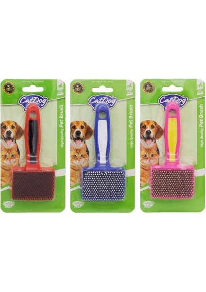 Kedi ve Köpekler Için Masaj Uçlu Temizlik Fırçası Keyifli Bakım Sağlar