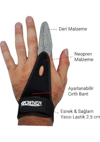 9649 Size:m Parmak Koruyucu