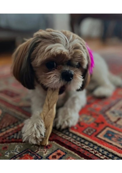 Örgü Dana Derisi 100g Çiğneme Kemikleri Köpek Ödülü