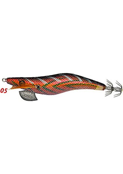 Draw Squid #3,5 Cl:05 Brown -Red 19GR