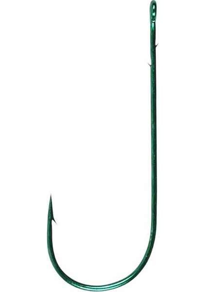 Hyper Bass Worm Hook Green No:2 4 Pcs Iğne