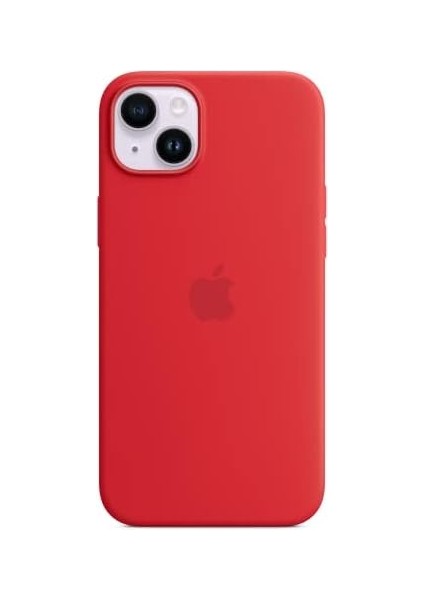 iPhone 14 Plus Için Magsafe Özellikli Silikon Kılıf - (Product) Red fiyatları
