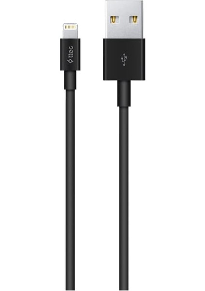 iPhone ile Uyumlu 1m Şarj Kablosu - Siyah (2DK7508S)