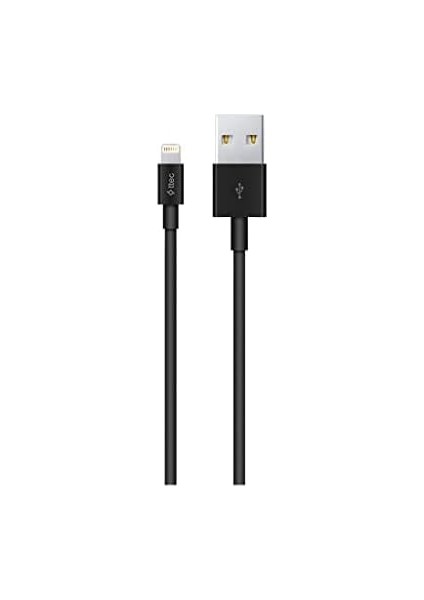 iPhone ile Uyumlu 1m Şarj Kablosu - Siyah (2DK7508S)