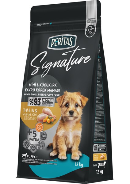 Signature Tavuklu Yavru Köpek Küçük Irk - 12 kg