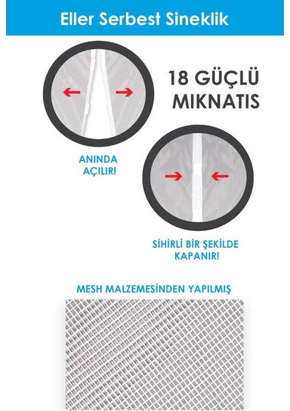Mıknatıslı Kapı Sinekliği 210X100 cm indirimleri