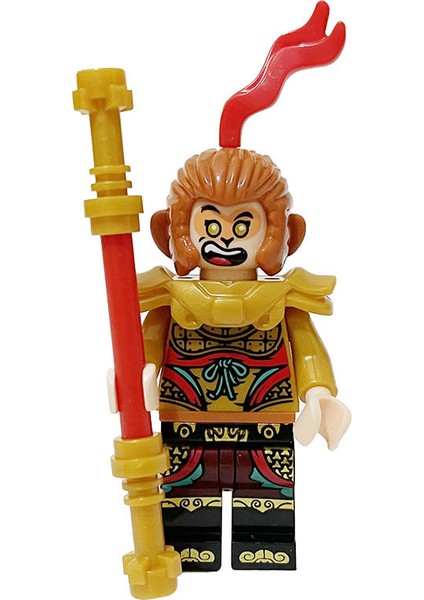 Uzun Ninja Uzay Savaşçısı Süper Kahraman Askeri Şekil Yapı Taşı Montaj Oyuncak (Yurt Dışından)