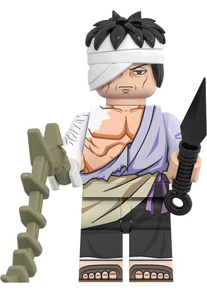 Naruto Yapı Taşları Minifigure Küçük Parçacık Takılabilir Bebek Oyuncak Çantası (Yurt Dışından)