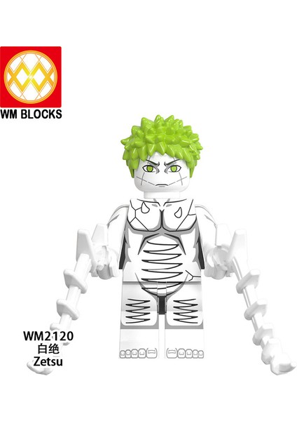 Naruto Yapı Taşları Minifigure Küçük Parçacık Takılabilir Bebek Oyuncak Çantası (Yurt Dışından)