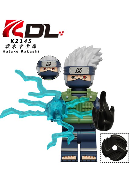 Naruto Yapı Taşları Minifigure Küçük Parçacık Takılabilir Bebek Oyuncak Çantası (Yurt Dışından)