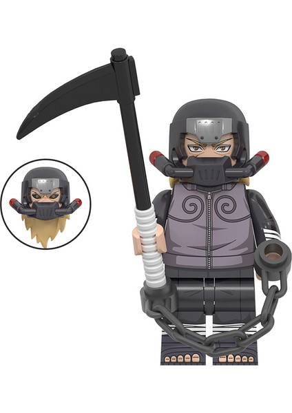 Naruto Yapı Taşları Minifigure Küçük Parçacık Takılabilir Bebek Oyuncak Çantası (Yurt Dışından)